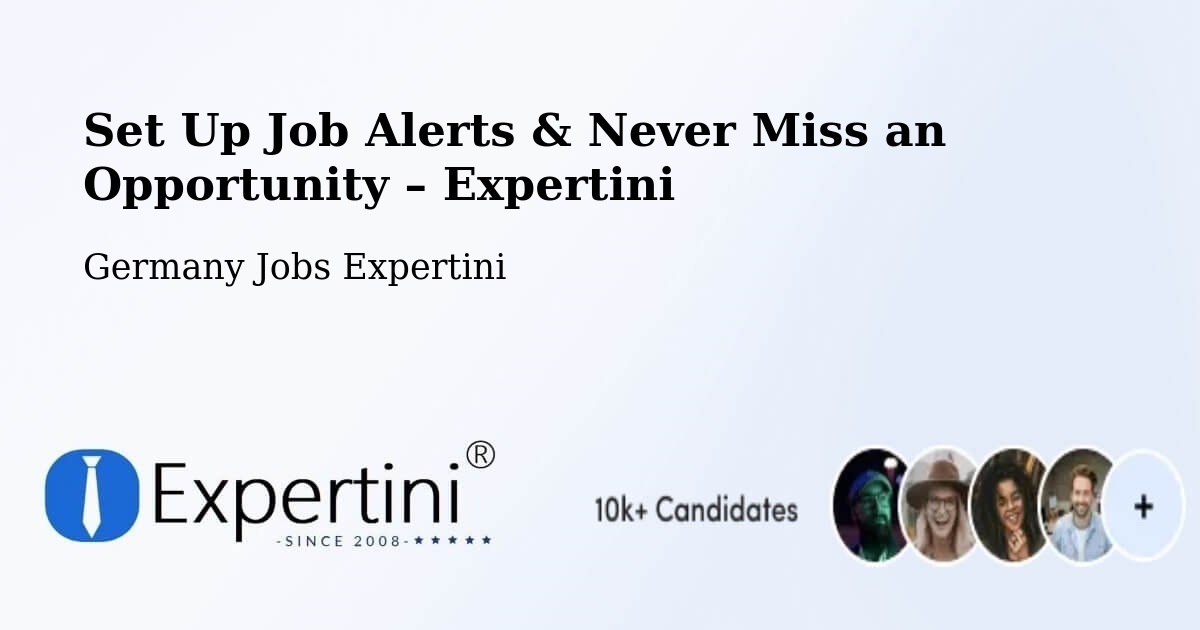 Job Alerts Guide – Get Notified About New Jobs in Heide - Heide, Germany Jobs Expertini